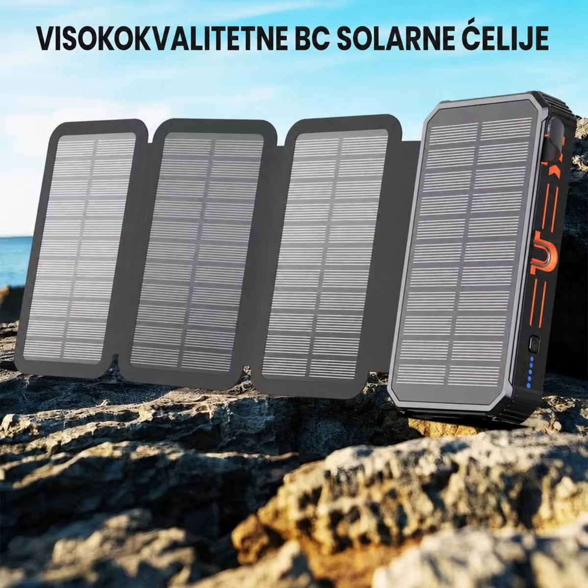 SolarSnap™ – Solarni Prenosivi Punjač