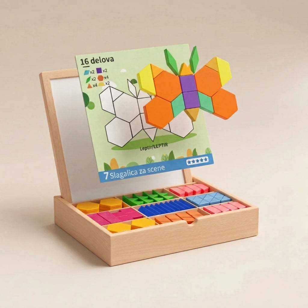 BrainShape™ – Tangram Kutija Za Decu