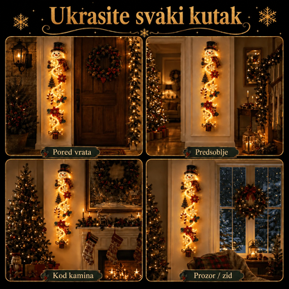 MerryCascade™ – Novogodišnja Dekoracija Za Vrata