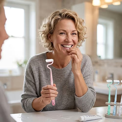 SmiDent™ – Četkica Za Zube U Obliku Slova S (Set od 4 Komada)