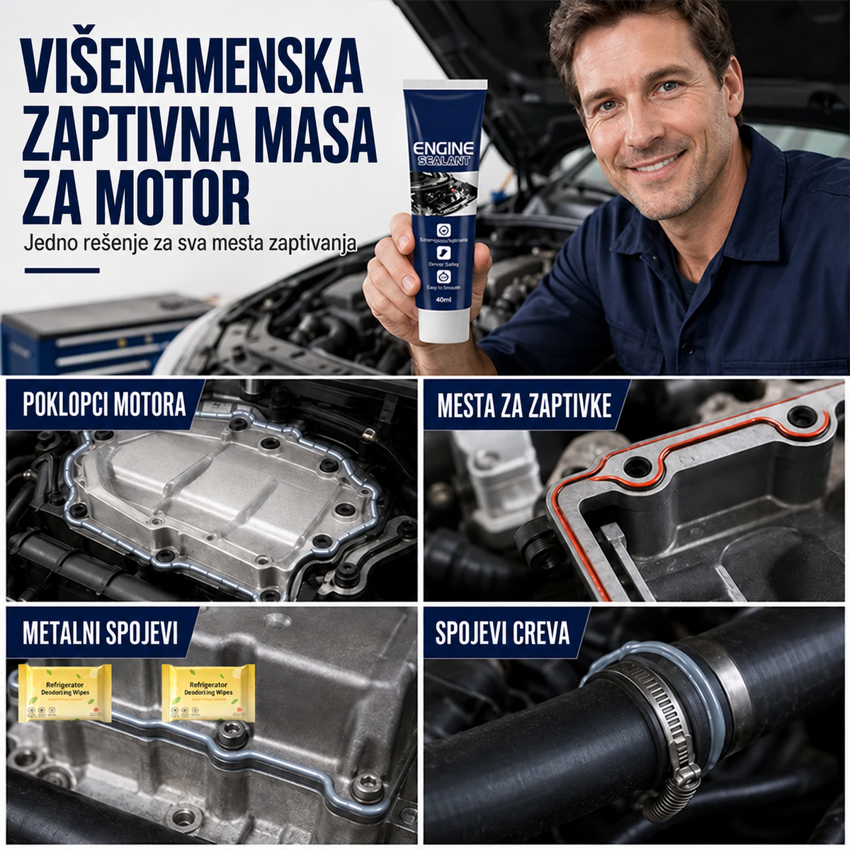 EngineSealant™ – Sredstvo za Zaptivanje Motora