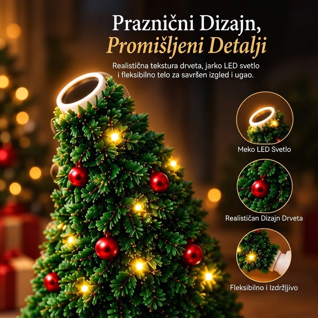HollyGlow™ – Novogodišnji Projektor