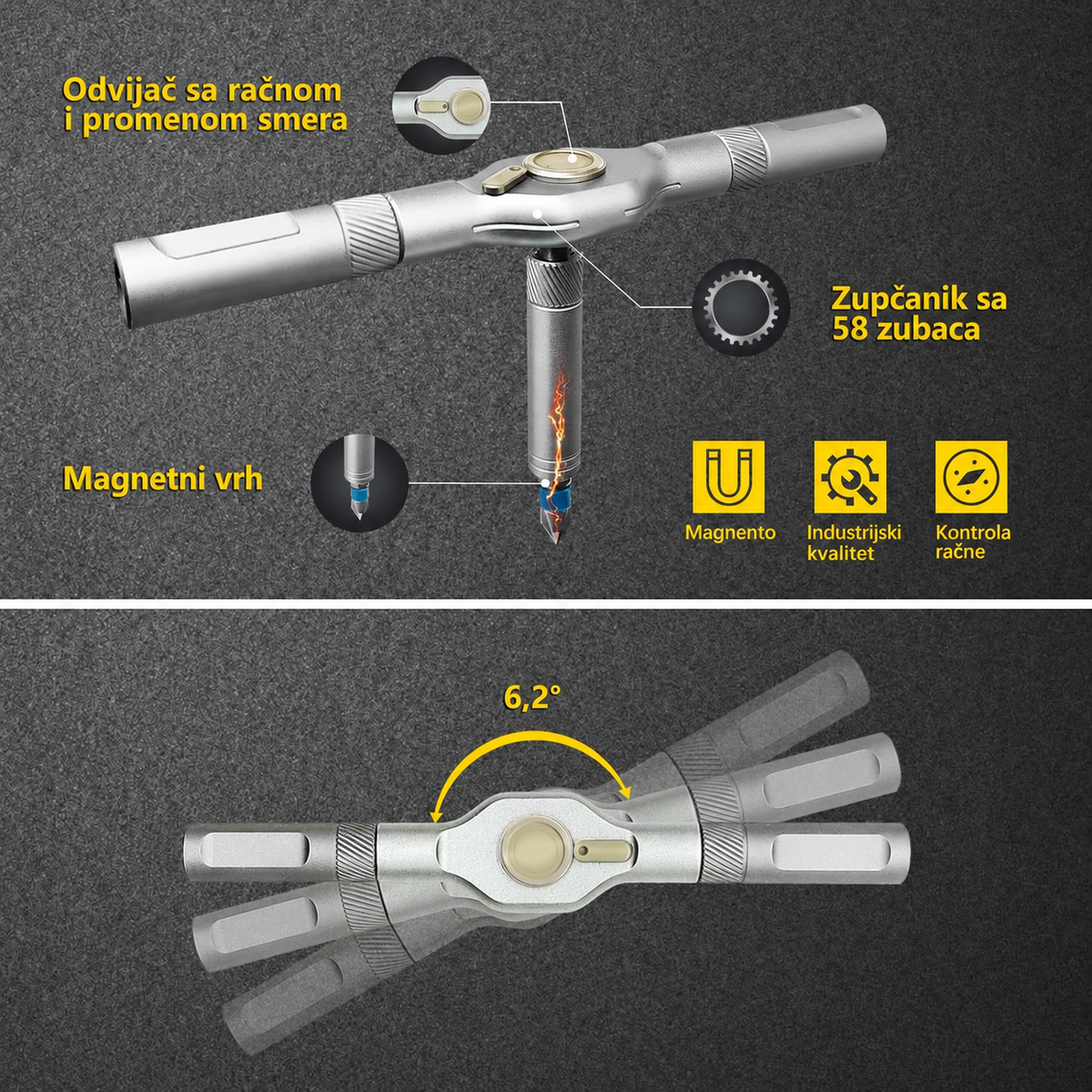 PocketSized™ – 24 u 1 Magnetni Nastavak Za Šrafciger