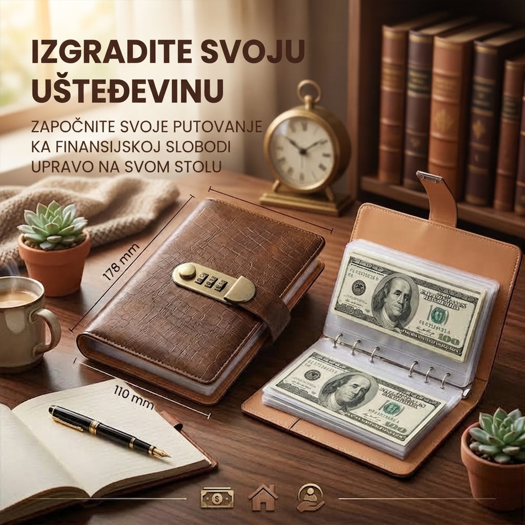 SaveLock™ – Sveska Za Čuvanje Novca