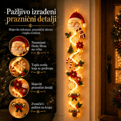 MerryCascade™ – Novogodišnja Dekoracija Za Vrata