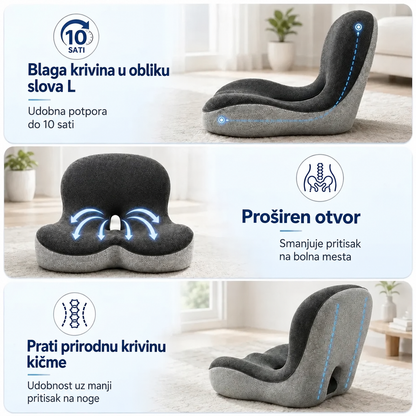 FoamPillow™ – Ergonomski Jastuk za Donji Deo Leđa