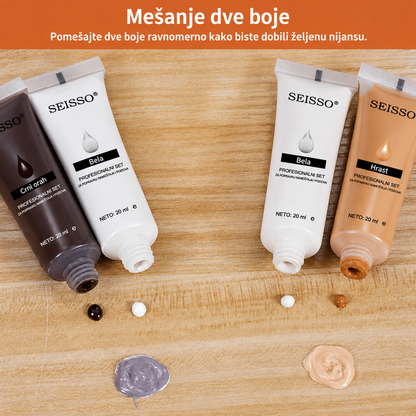 LeatherRevive™ – Set Za Popravku Nameštaja Od Drveta (Set od 12 Nijansi)