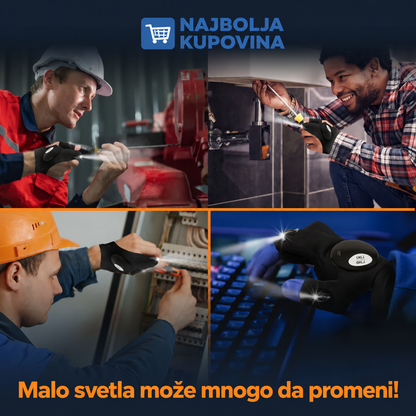 FingerGlow™ – LED Svetleće Rukavice