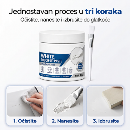 WhiteFurniture™ – Pasta za retuširanje belog nameštaja