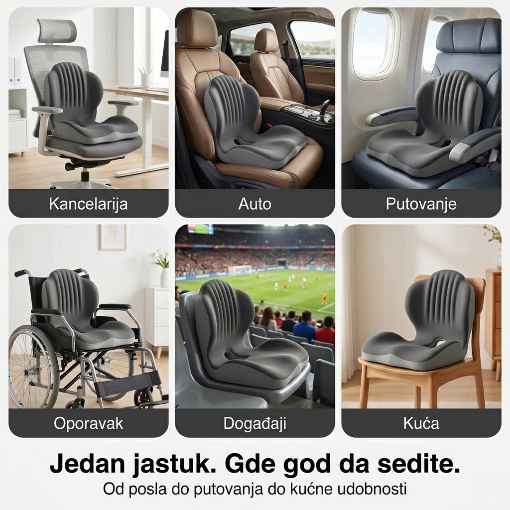 ComfortCore™ – Jastuk Za Pravilno Sedenje