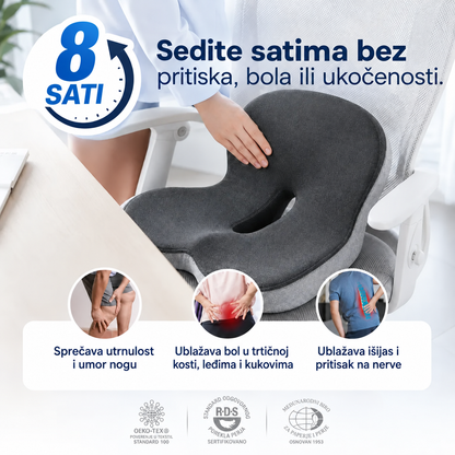 FoamPillow™ – Ergonomski Jastuk za Donji Deo Leđa