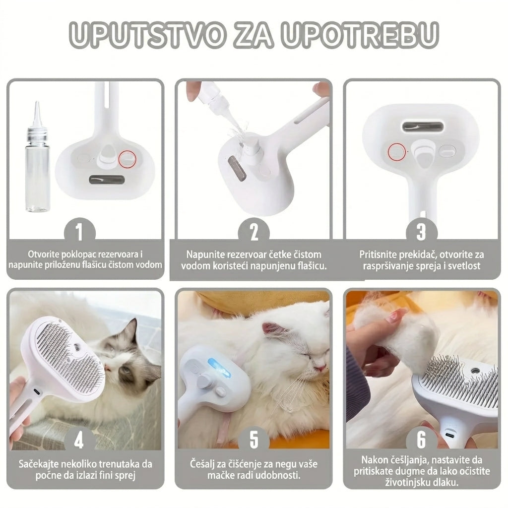 PetGroom™ – Multifunkcionalna Četka Za Ljubimce