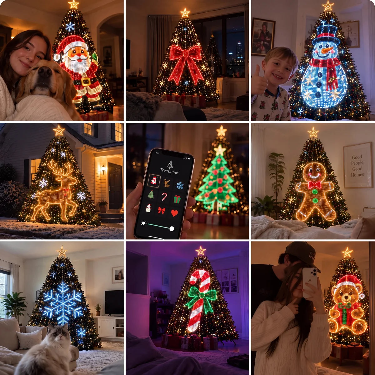 SmartChristmas™ – Pametne Lampice Za Jelku