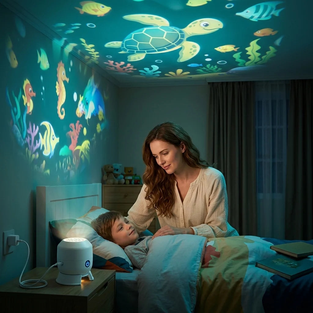 GalaxySpin™ – Lampa Projektor