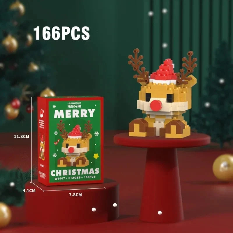 BuildingChristmas™ – Novogodišnje figure (Set do 4 Komada)
