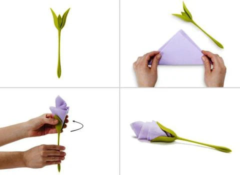 TulipNest™ – Držač za Salvete ( Set od 4 Komada )