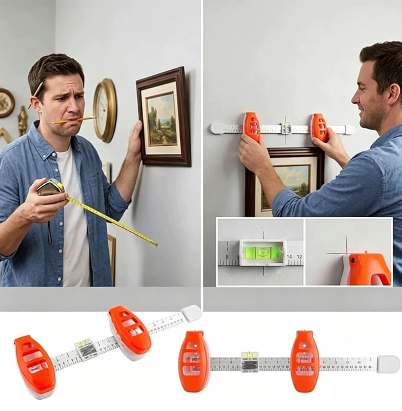 LevelMate™ – Alat Za Merenje i Nivelisanje Za Zid
