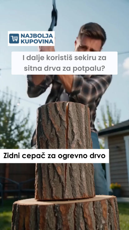 WallSplitter™ – Zidni Cepač Za Drva