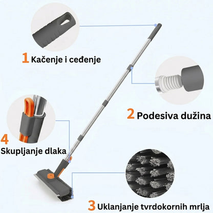 ScrubMaster™ – 3 u 1 Četka Za Ribanje Podova