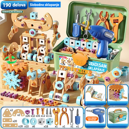 DrillBuddy™ - Set Alat Za Decu