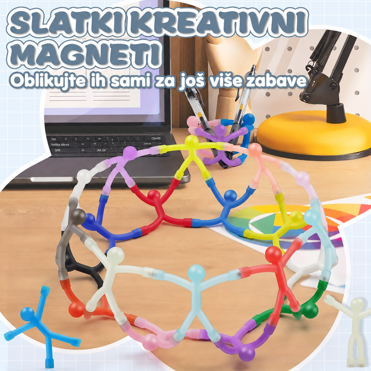 MagniFlex™ – Magnetna Figura (Set od 24 Komada)
