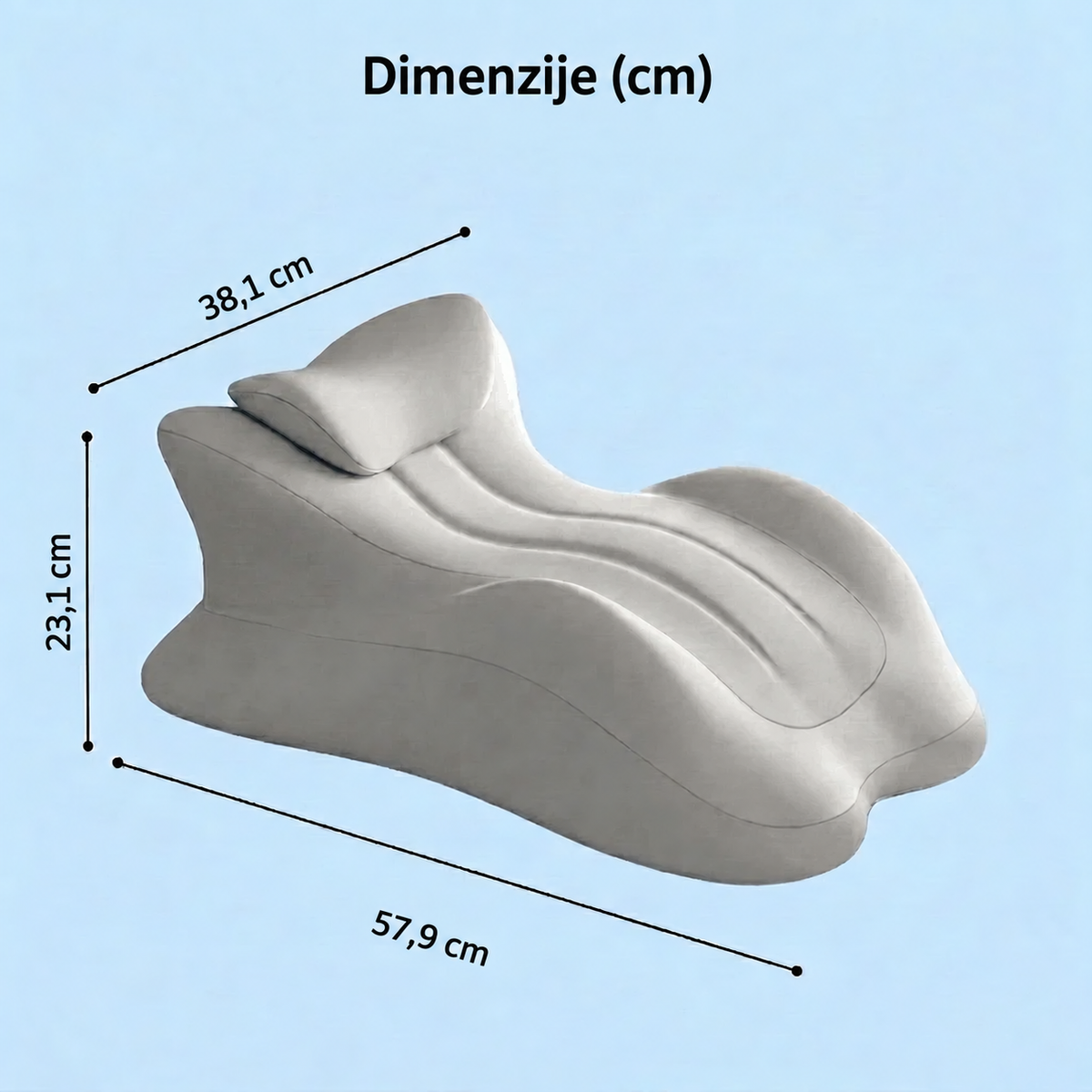 ComfortLift™ – Ergonomski Jastuk za Podršku