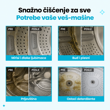 CleanMachine™ – Profesionalno sredstvo za čišćenje veš mašina