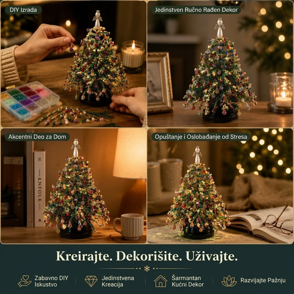 CrystalTree™ – Komplet Za Izradu Jelke