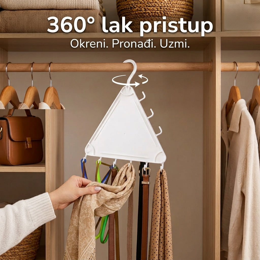 SpinStyle™ – Organizator Ormara (Set od 3 Komada)