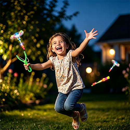 GlowShot™ – Leteća Strela Za Decu (Set od 50 Komada)