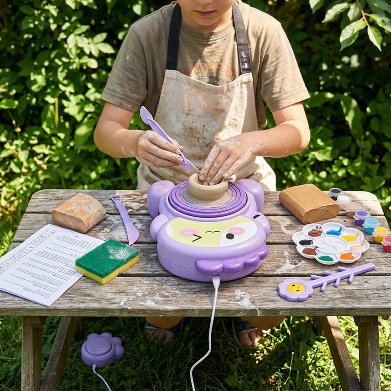 ClayCraft™ – Grnčarski Točak Za Decu