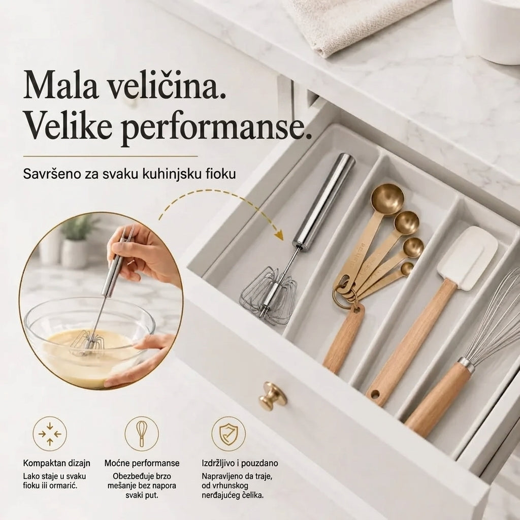 MixMate™ – Mutilica sa rotacionim okretanjem